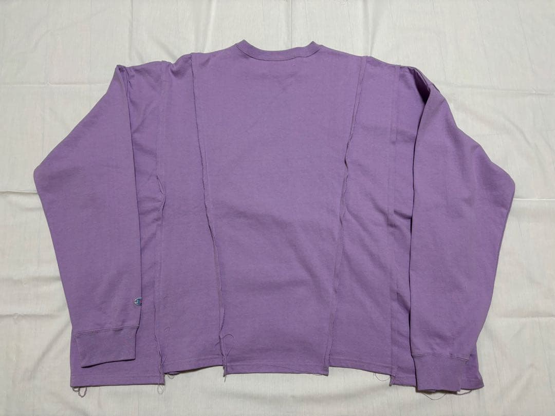 DISCOVERED × Champion 再構築Tシャツ リメイク ロンT DISCOVERED × Champion 再構築Tシャツ リメイク ロンT