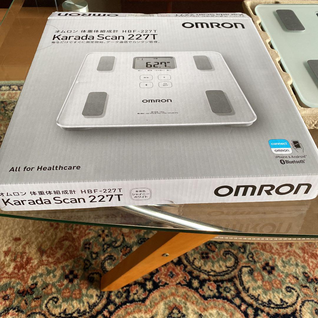 好評大特価 OMRON 体重体組成計 カラダスキャンHBF-227T-SW iOGVs-m97169480414 安いお得