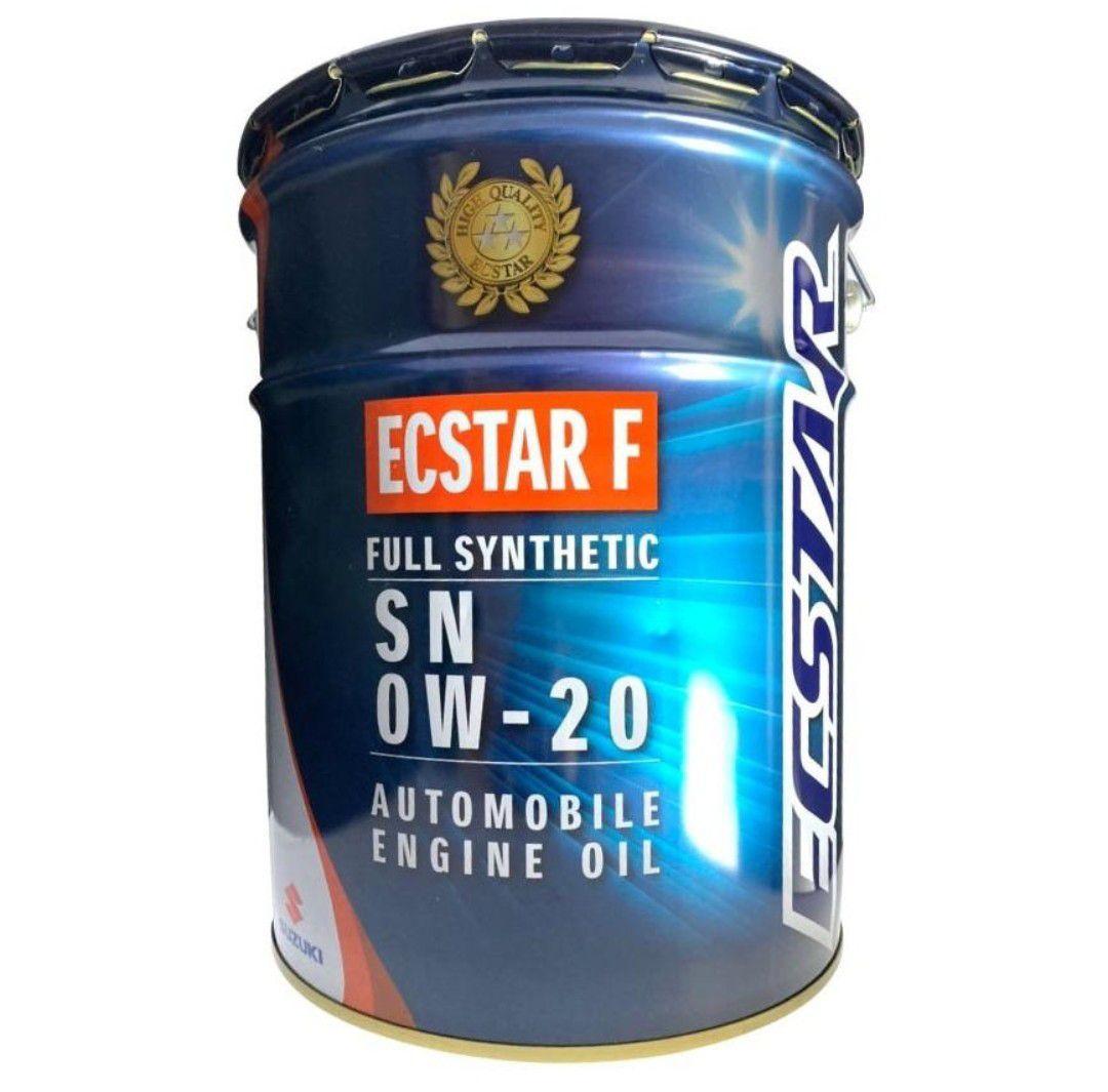 スズキ純正 エクスターF オイル SN 0W-20 合成油 15L(小分け分)