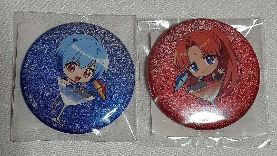 【匿名配送】ぴちぴちピッチ セリア 缶バッジ BBS ミミ シュシュ 30点 ぴちぴちピッチ 楽天コレクション 第2弾 E賞 缶バッジ BBS