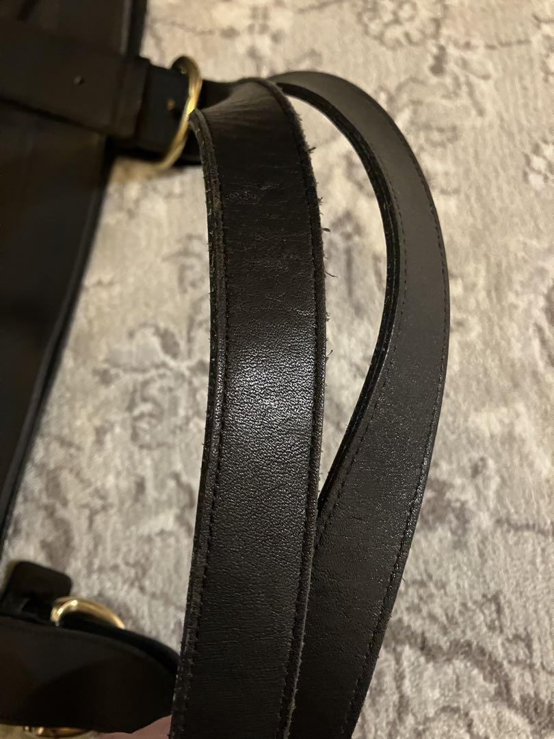 COACH オールドコーチ トートバッグ レザー　ブラック　大容量