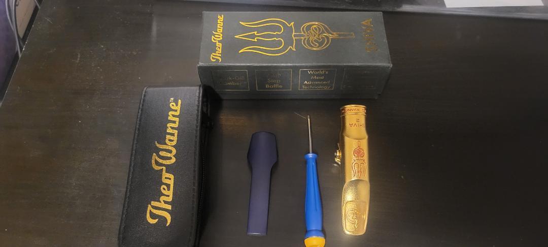 テナーサックス　マウスピース　セオワニ　SHIVA 2 メタル 8番