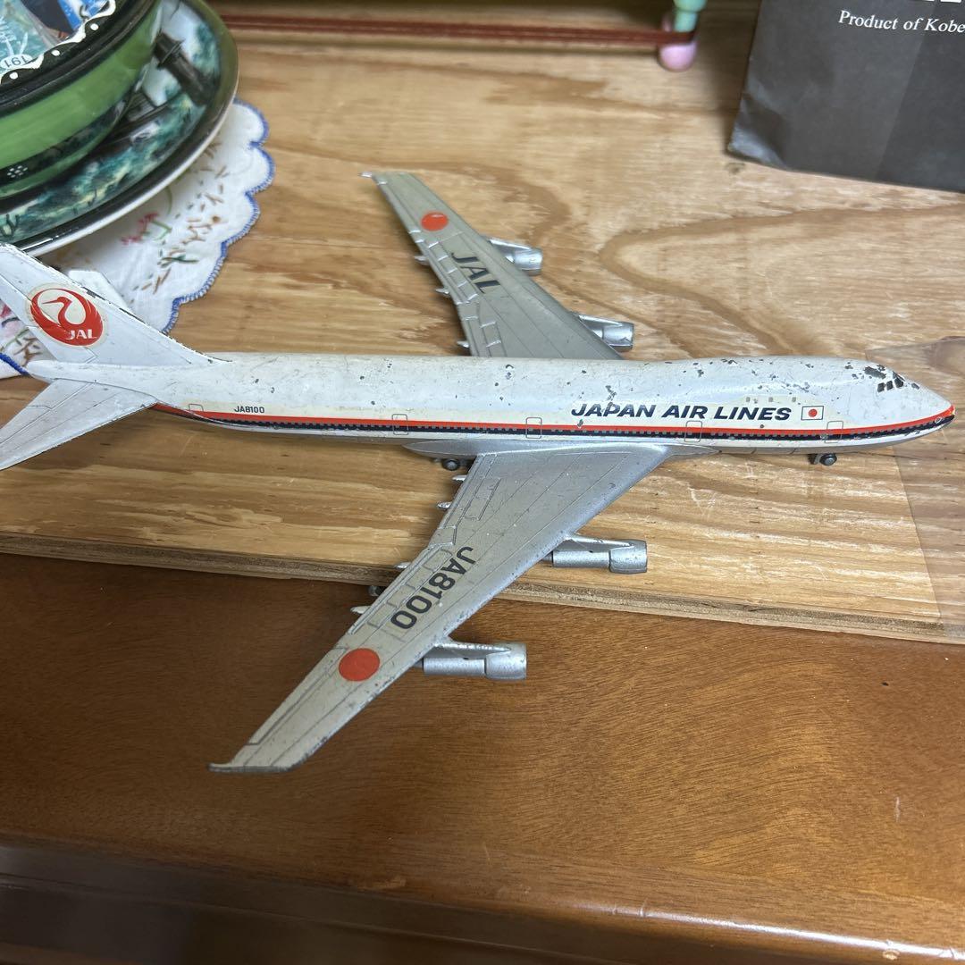 昭和レトロ 日本航空 JA8100 航空機模型 1/100 - メルカリ