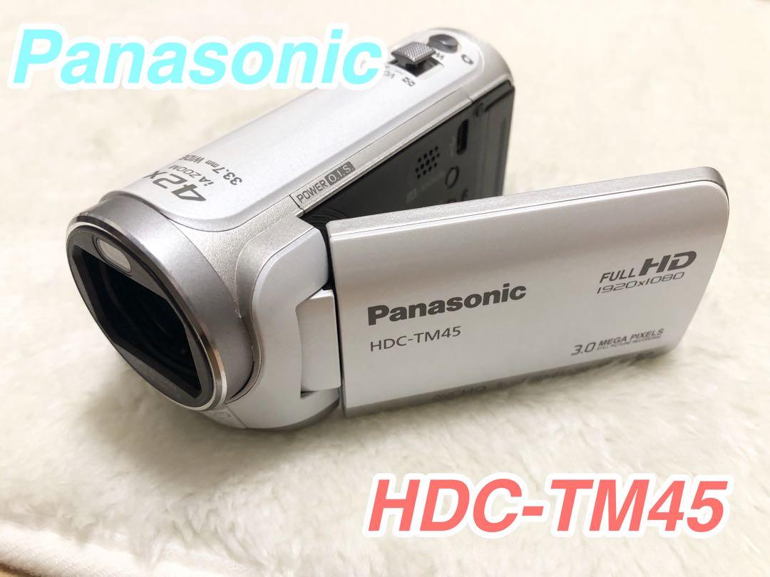 Panasonic HDC-TM45 デジタルハイビジョンビデオカメラ インターネット