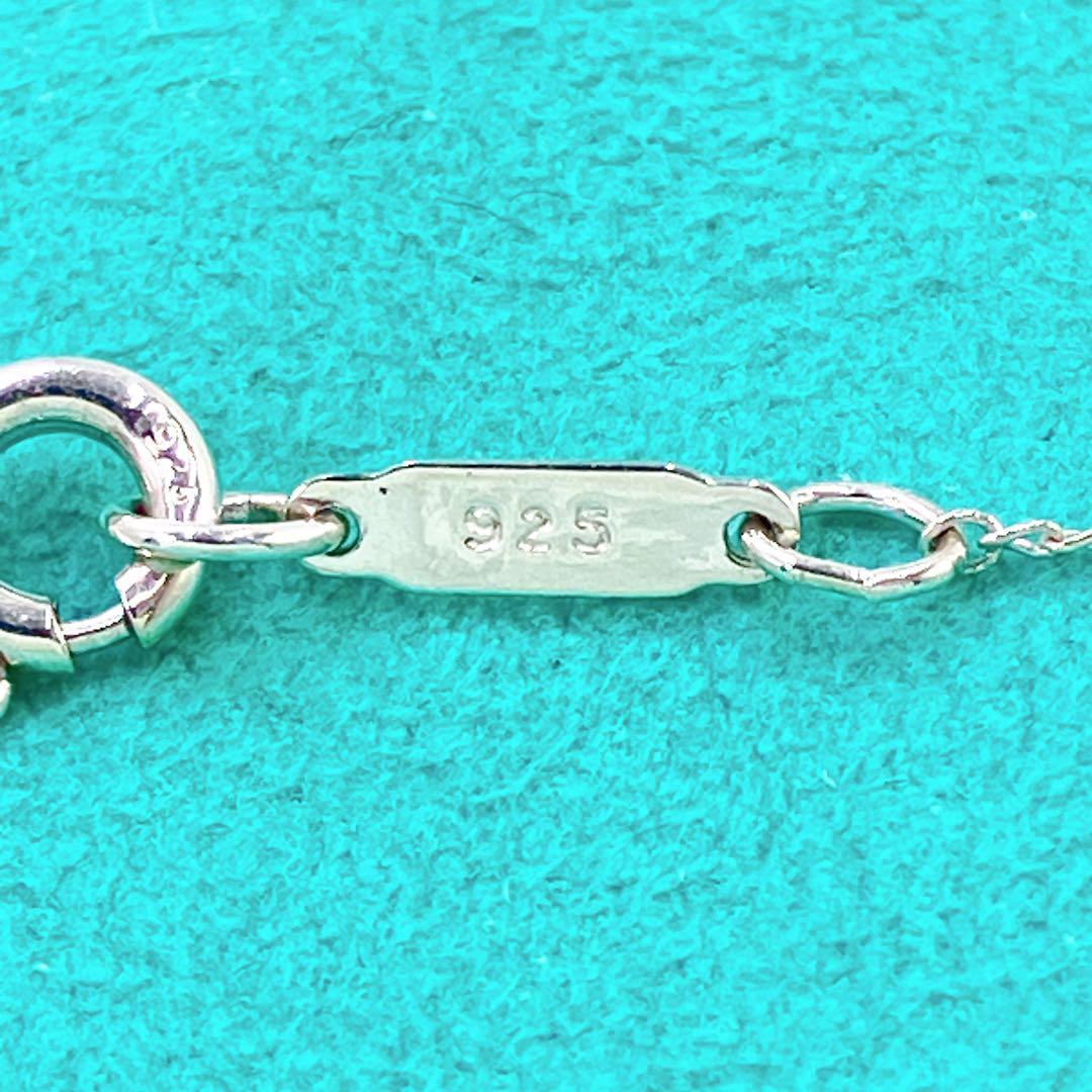 美品✨ティファニー ツイスト ノット コンビ ネックレス シルバー925 k18 画像10