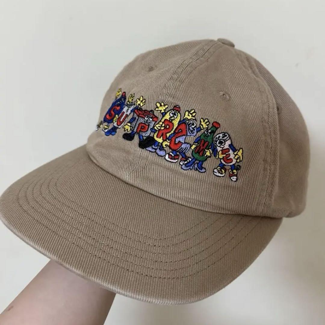 希少カラー Supreme Friends 6Panel シュプリーム キャップ