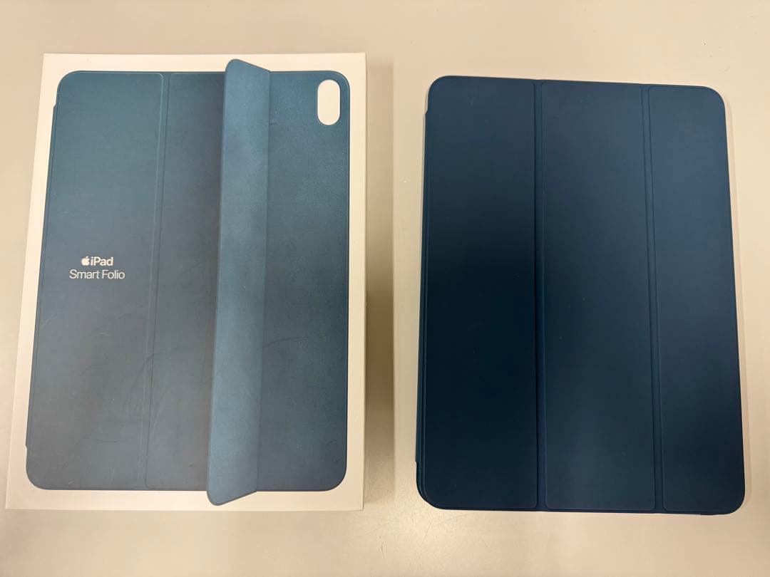 美品 iPad Smart Folio iPad Air（第4世代・第5世代） アイパッド Apple カバー ケース 色 ピンクシトラス【中古】[YS001_2307111138_001]  美品Apple iPad Air4 本体 + Smart Folio 美品iPad Air 第4世代
