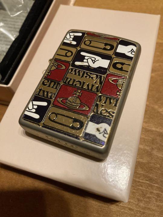 希少 Vivienne Westwood Zippo オイルライター ゴールド