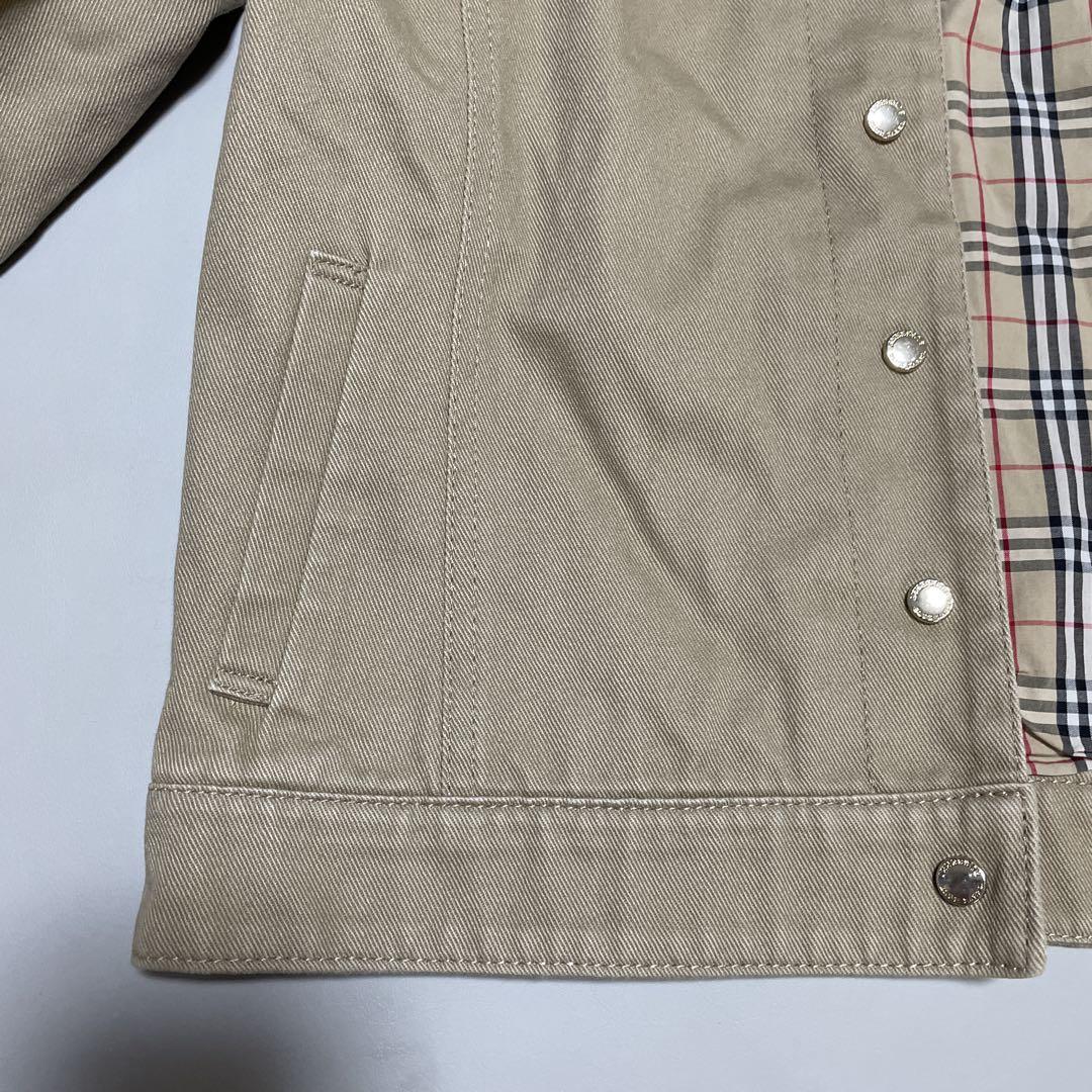 BURBERRY バーバリー ノバチェック 金ボタン ブレザー ジャケット 38