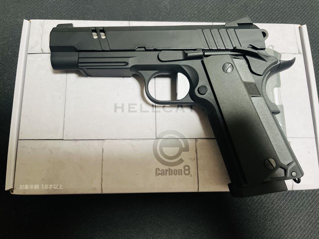 Carbon8 HELLCAT ガスガン 4.3 ブラック　co2ガスガン