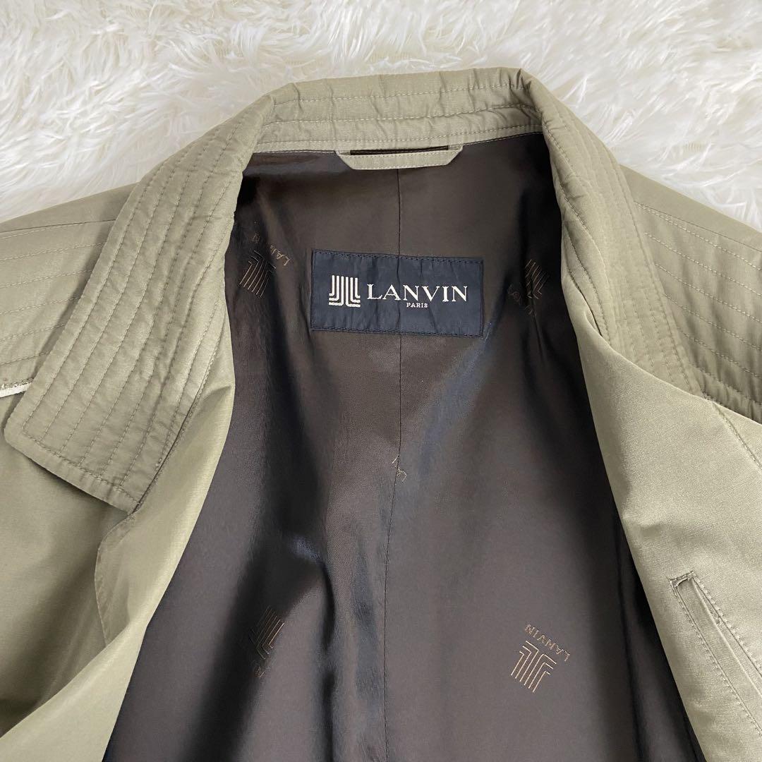春秋 LANVIN トレンチコート オリーブ