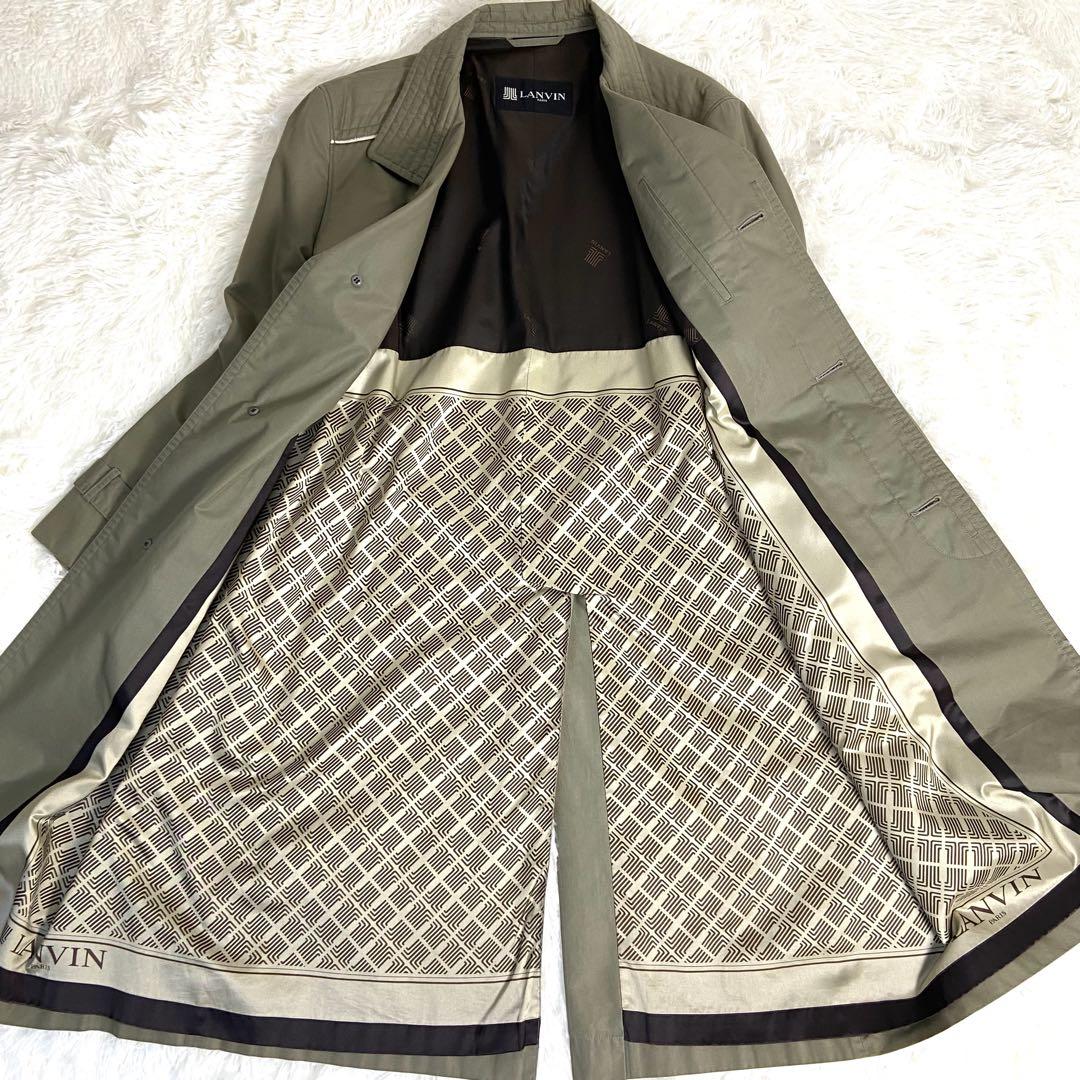 春秋 LANVIN トレンチコート オリーブ