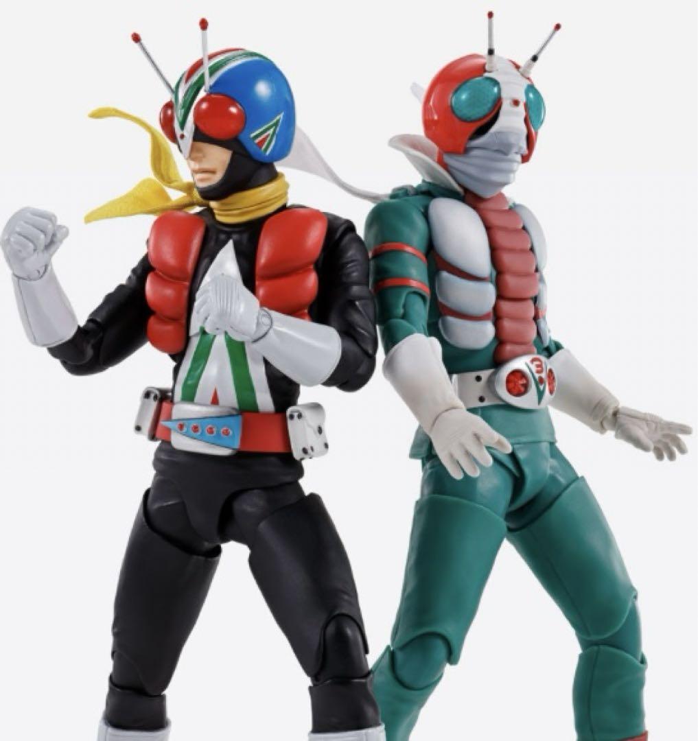 新品未開封S.H.Figuarts(真骨彫製法) 仮面ライダーV3&ライダーマン