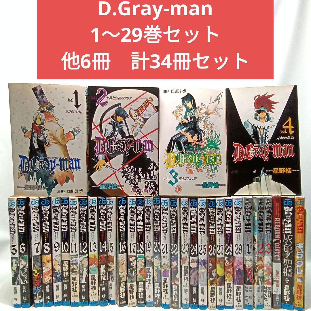 D.Gray-man 29巻全巻セット+他6冊　計34冊セット ディーグレイマン