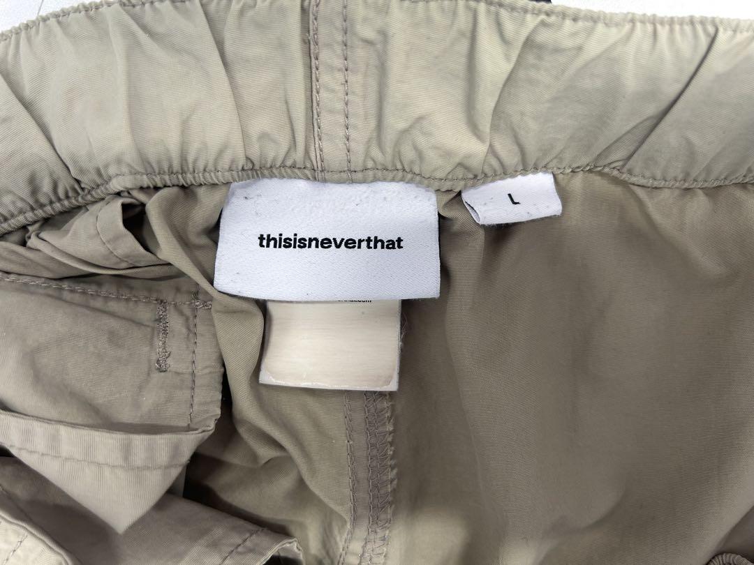 激レア】thisisneverthat ショートパンツ L ブラック - パンツ本物