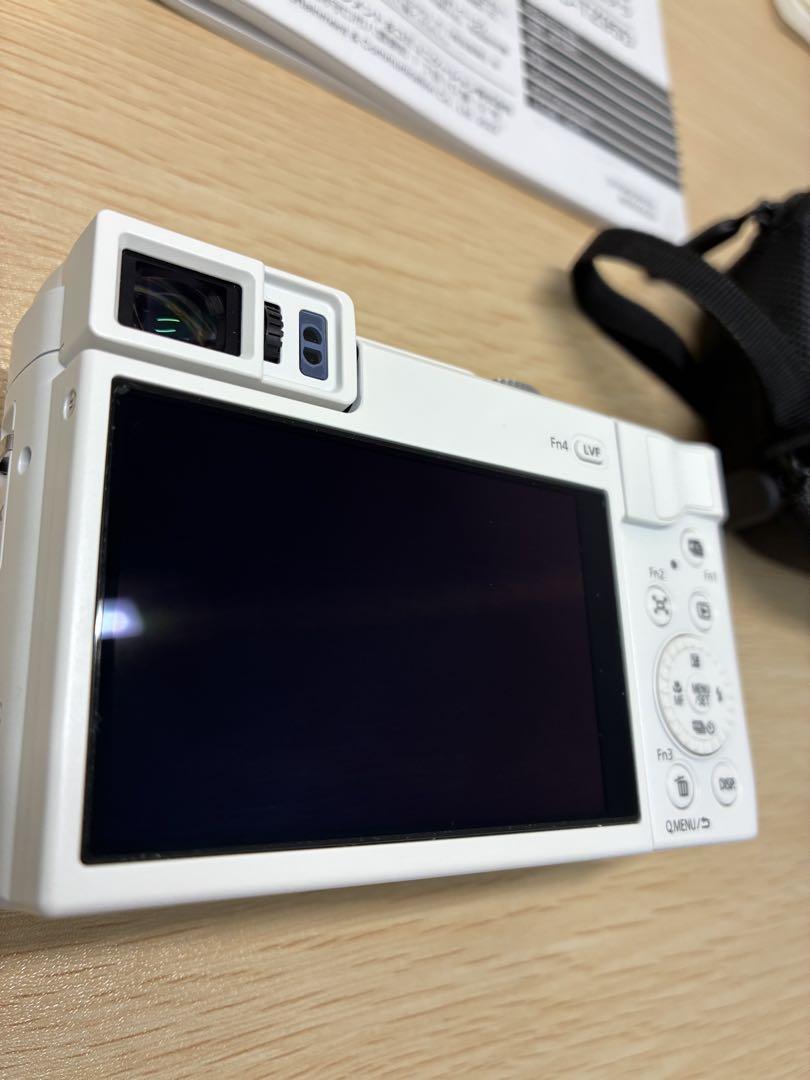 DC-TZ95D Panasonic ホワイト コンパクトデジタルカメラ