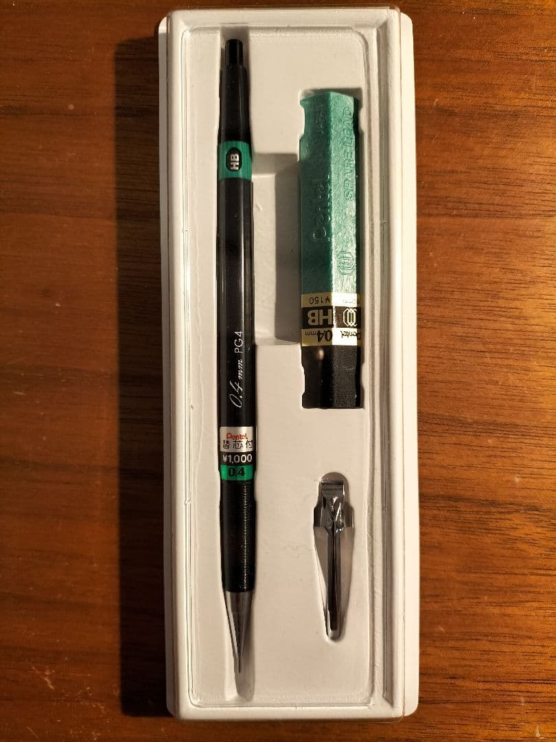 新品 廃盤 ぺんてる PG4 グラフペンシル シャーペン 0.4