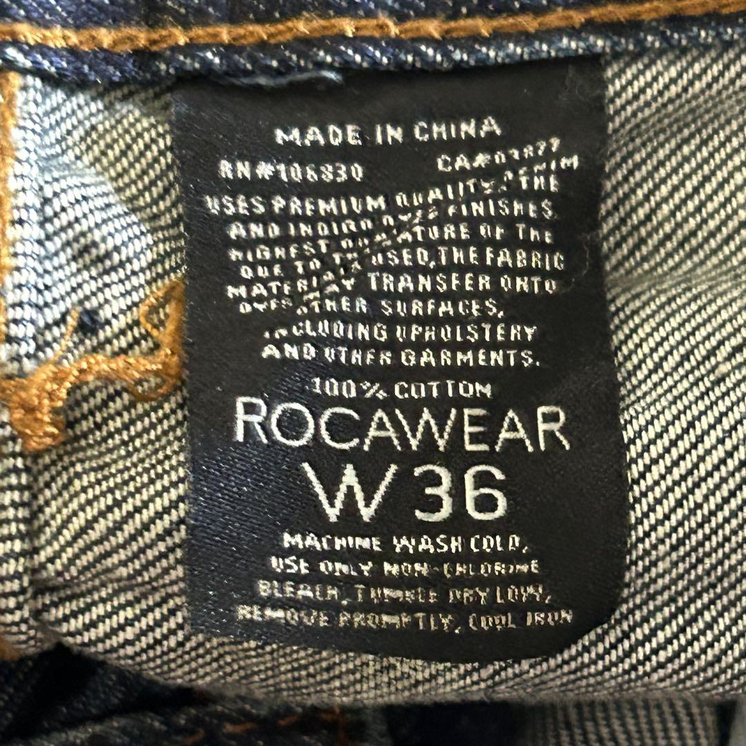 m6883【W36】【超極太】ROCAWEAR CLASSIC FIT ジーンズ