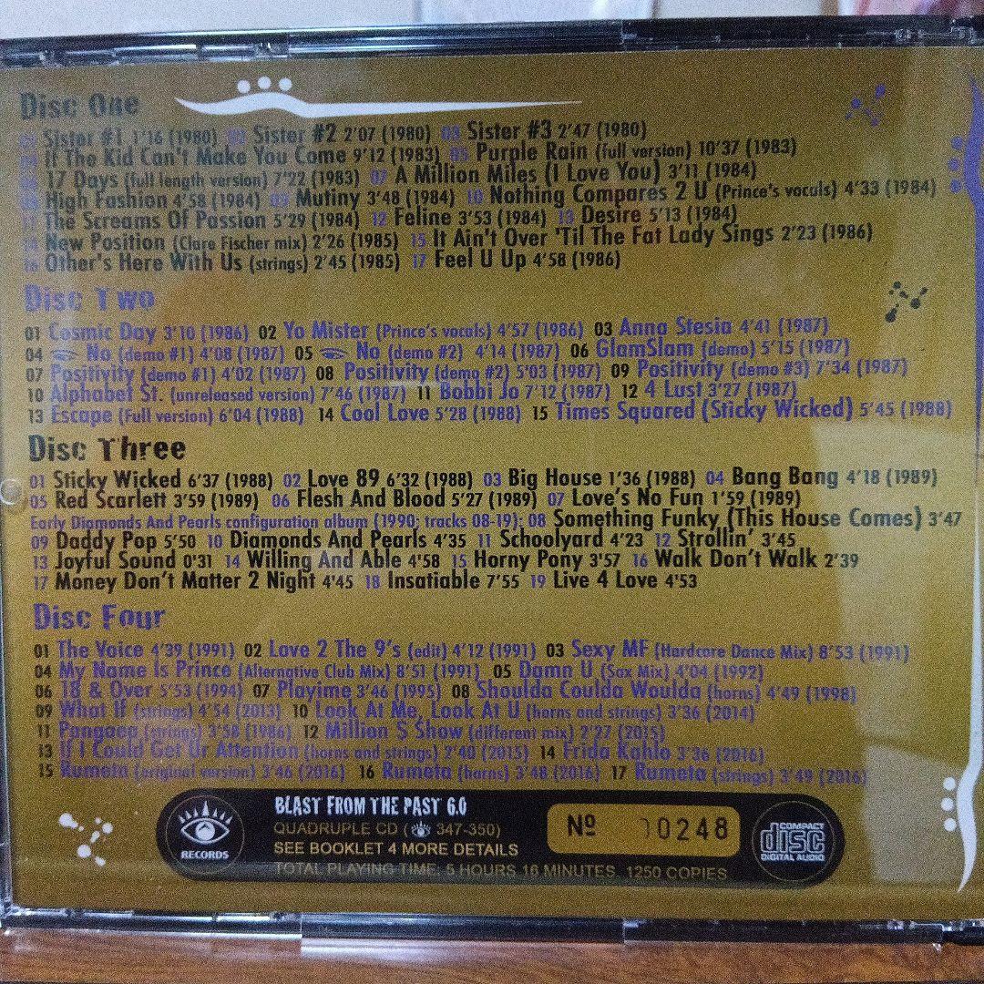 Prince プリンス Blast From The Past 6.0