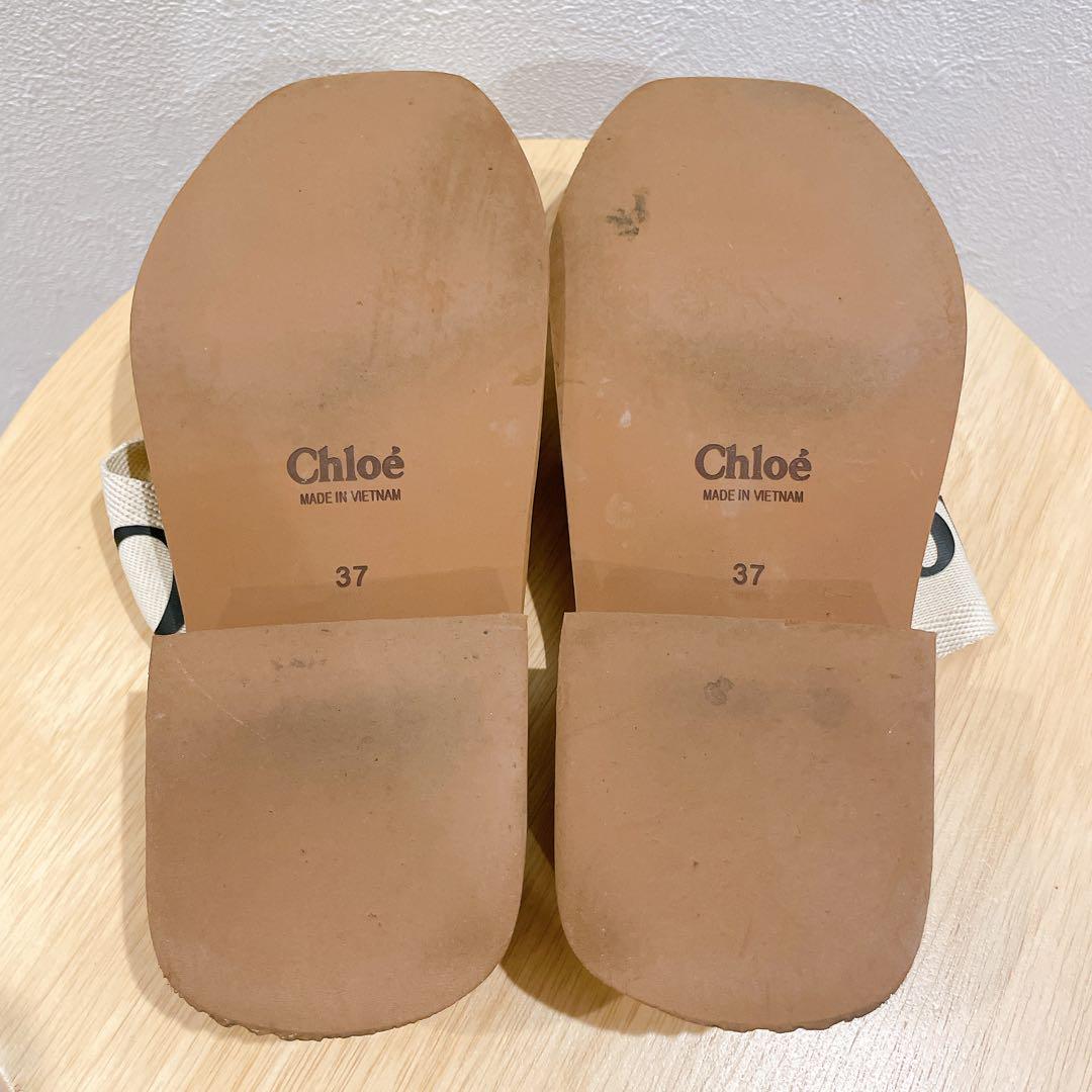 Chloé クロエ WOODY ヒール ミュール 37サイズ - メルカリ