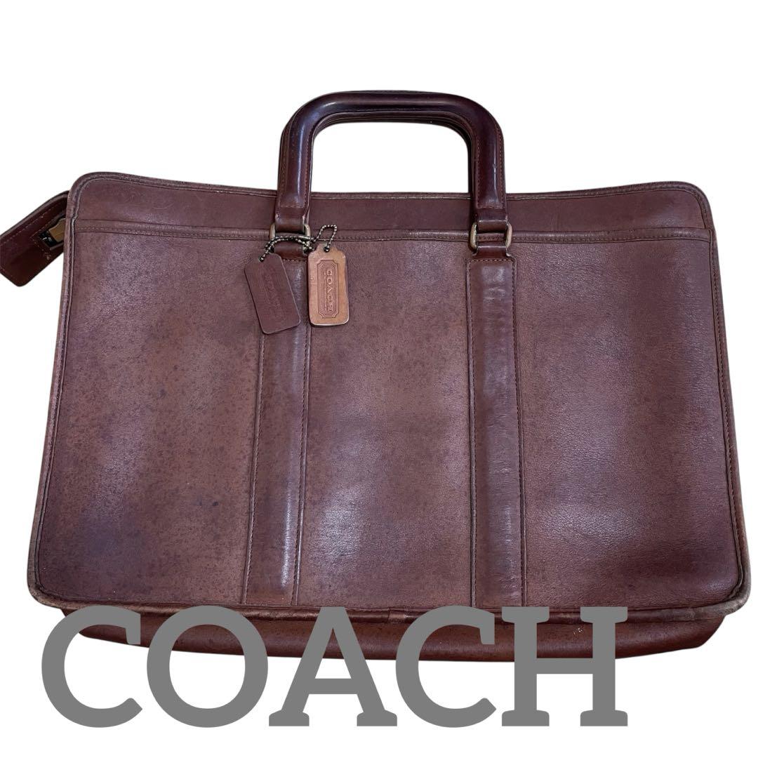 USA coach コーチ ビジネスバッグ グラブタン