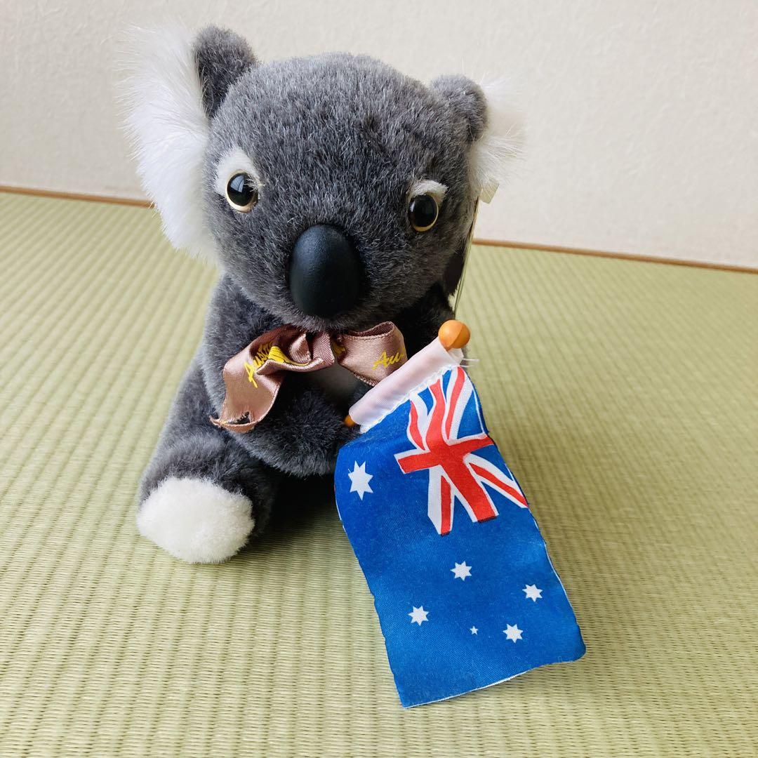 コアラぬいぐるみ オーストラリア国旗 - メルカリ