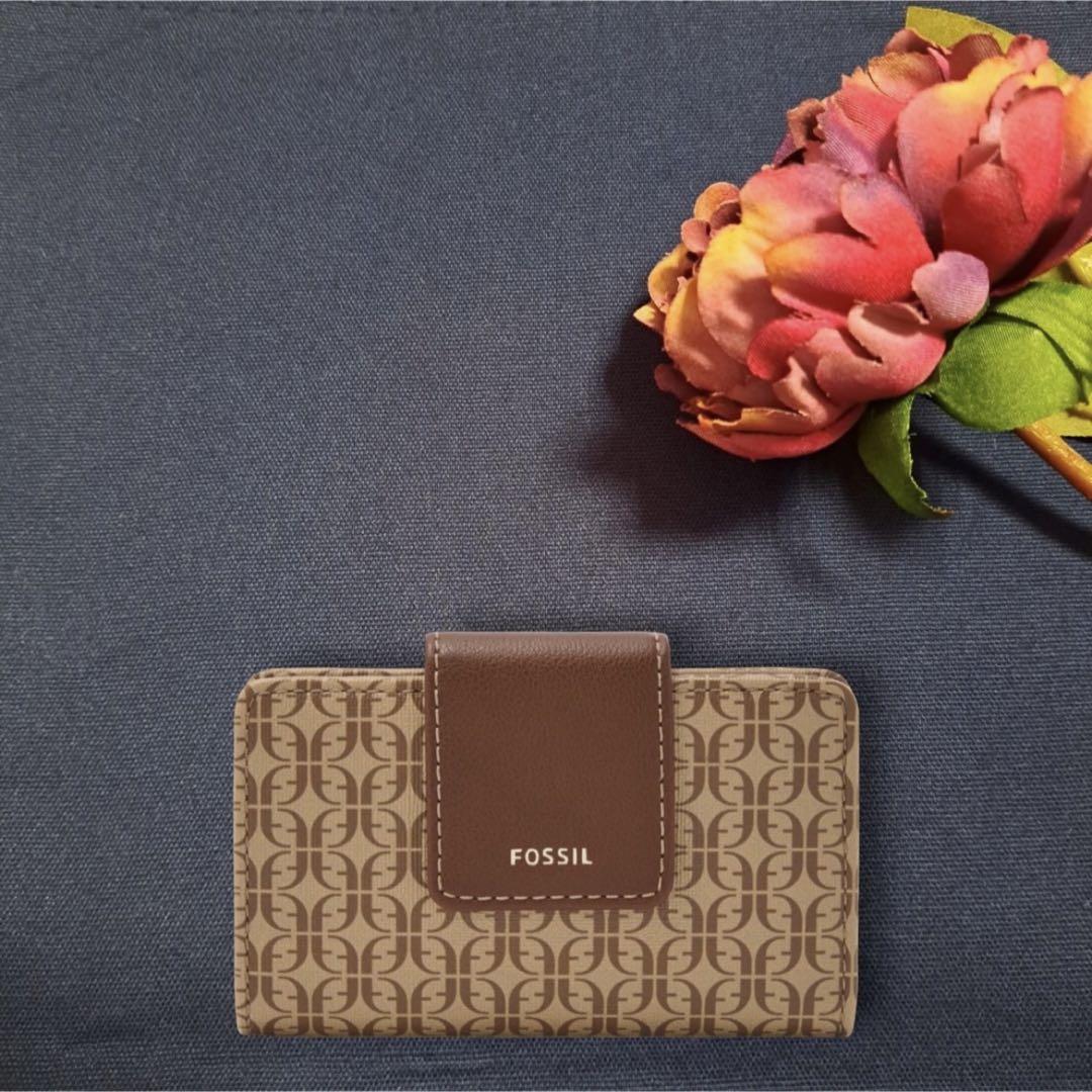 【正規品】Fossil カードケース マディソン マルチファンクション ブラウン 13,000円