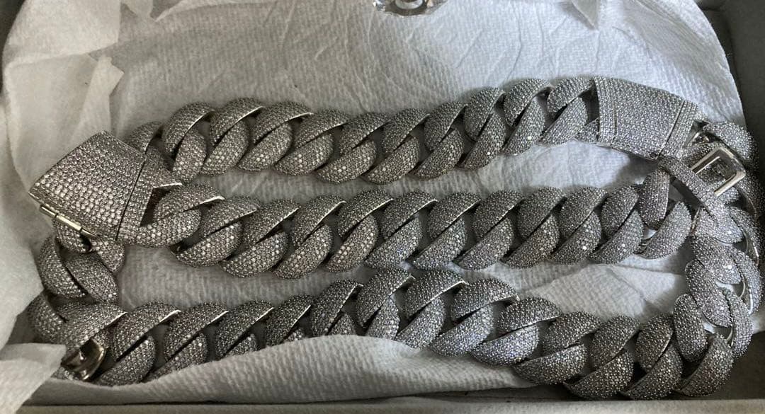 アイスドアイト ネックレス ブレスレットセット売り