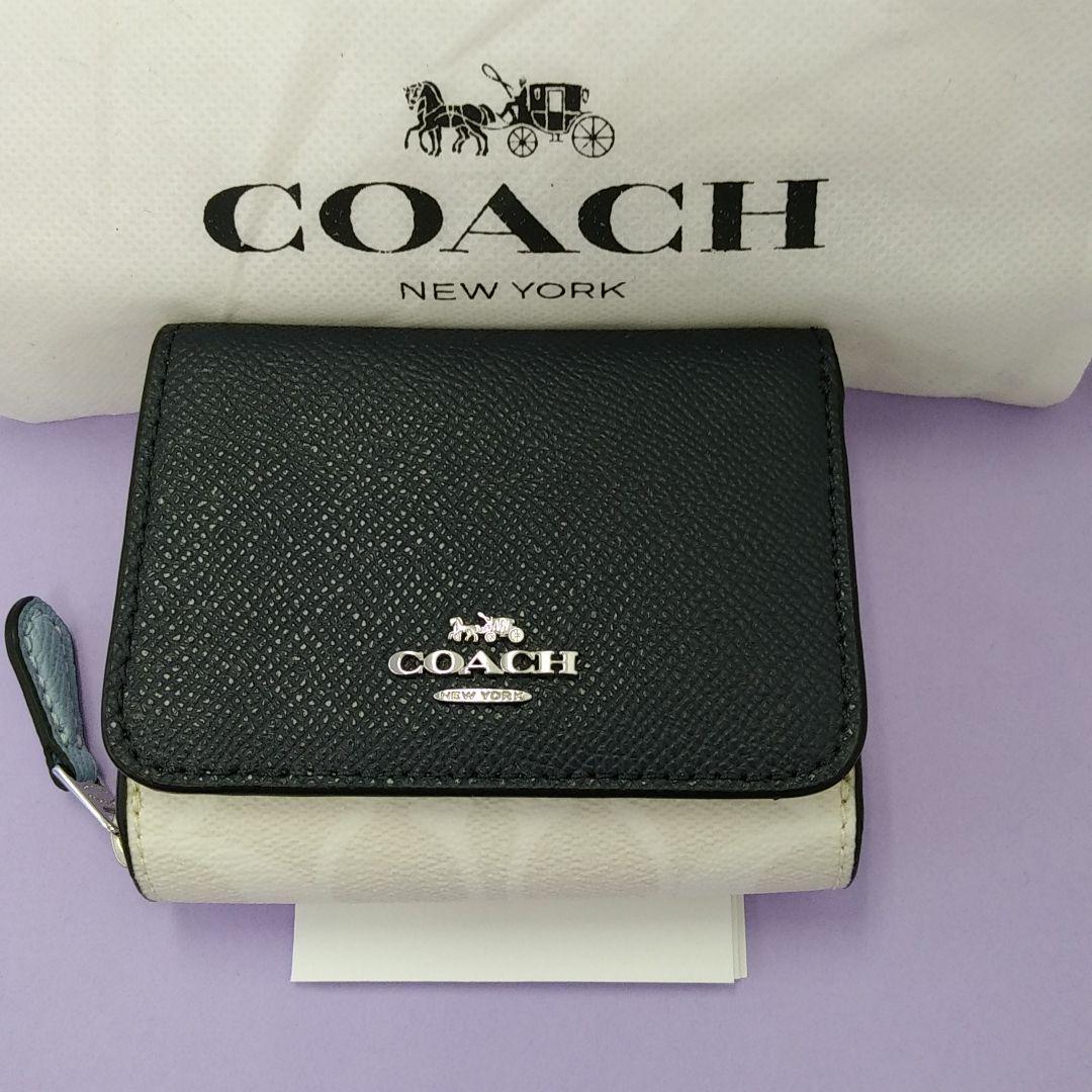 CL01 コーチ 未使用美品 シグネチャー コンパクトジップウォレット 【82%OFF!】 CL01 コーチ 未使用美品 シグネチャー コンパクトジップウォレット 【82%OFF!】