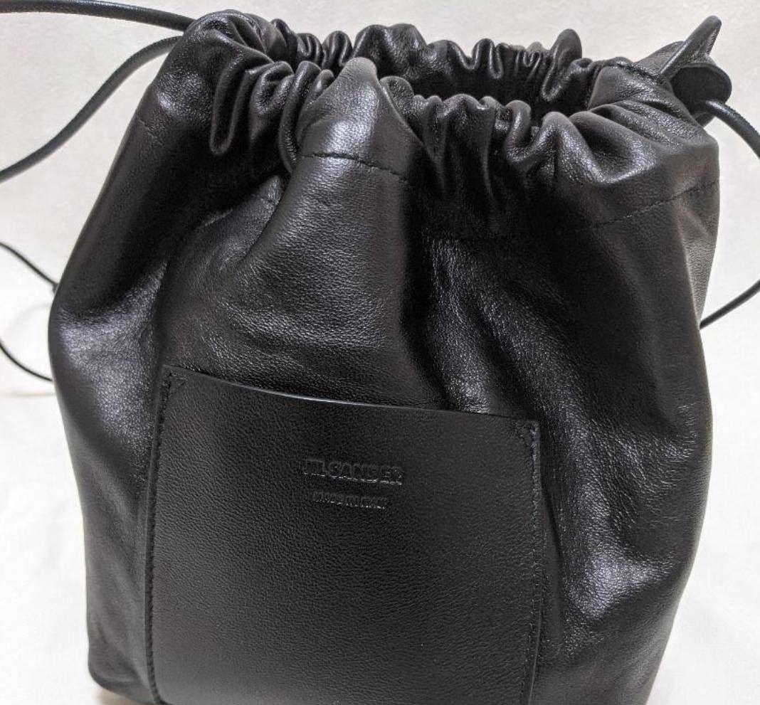 新品 ジルサンダー 2way ドローストリング ショルダー バッグ - メルカリ