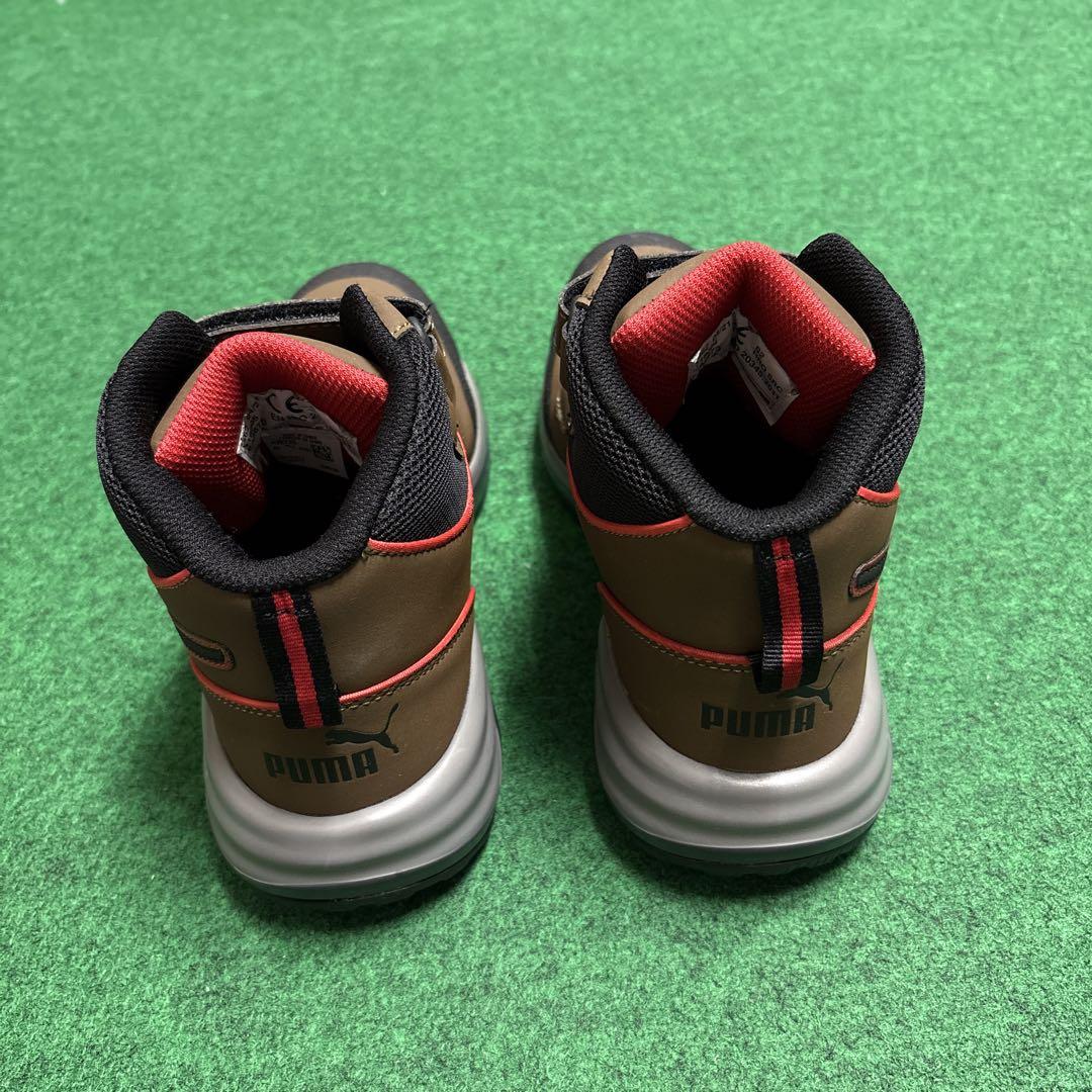 PUMA プーマ 安全靴 ラビット ブラウン ミッド