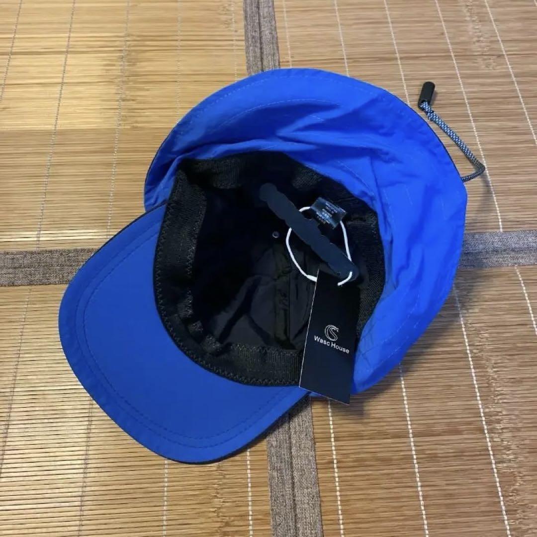 キャップ 帽子 日除け ジェットキャップ ランニング ベースボールキャップ 青 1,115円