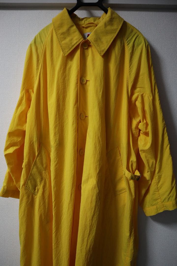 80s ISSEY MIYAKE color nylon coat 80s ISSEY MIYAKE color nylon coat