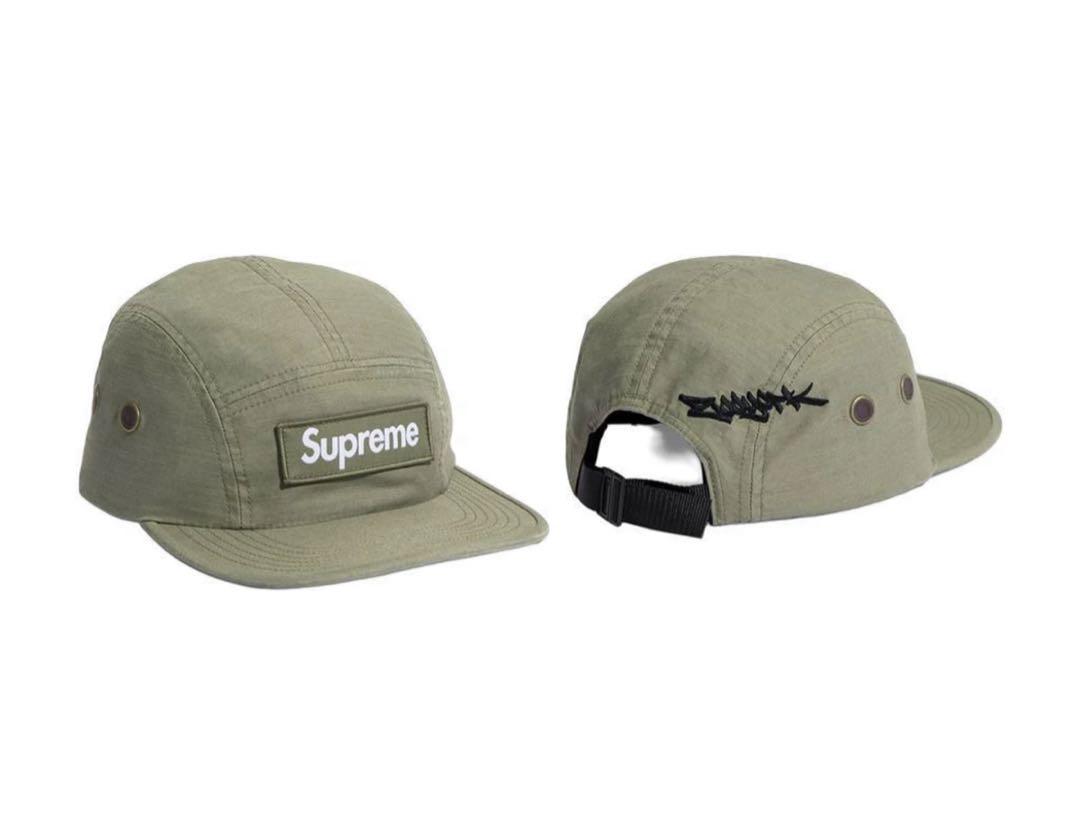 Supreme ワークキャップ オリーブ色
