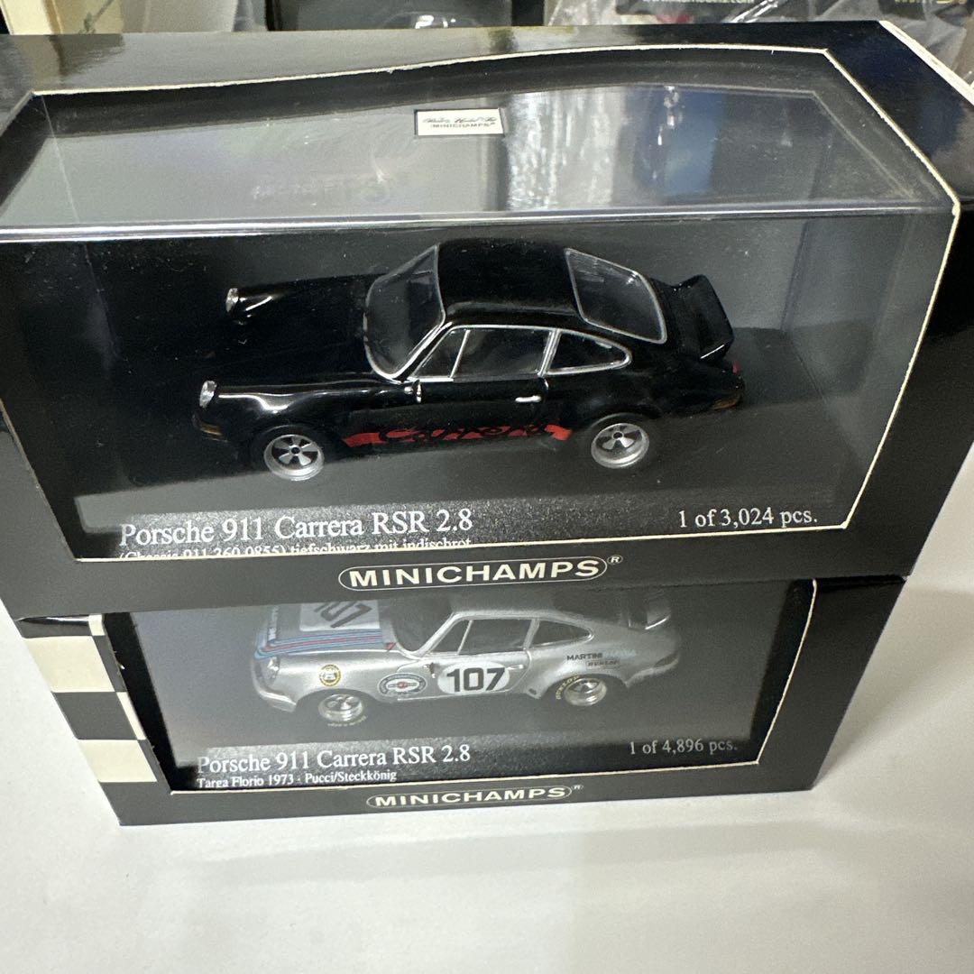 MINICHAMPS ポルシェ911カレラRSR 2.8 2台セット