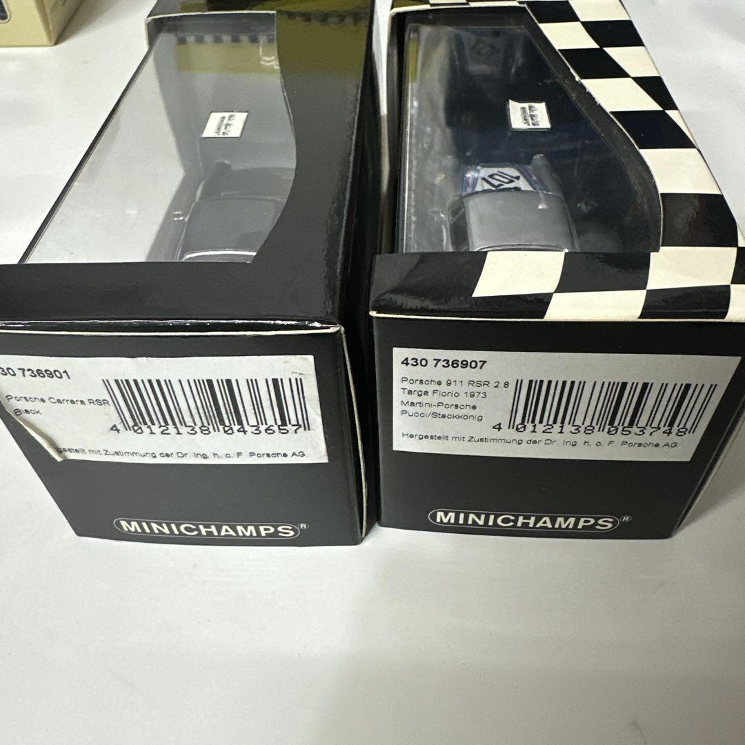 MINICHAMPS ポルシェ911カレラRSR 2.8 2台セット
