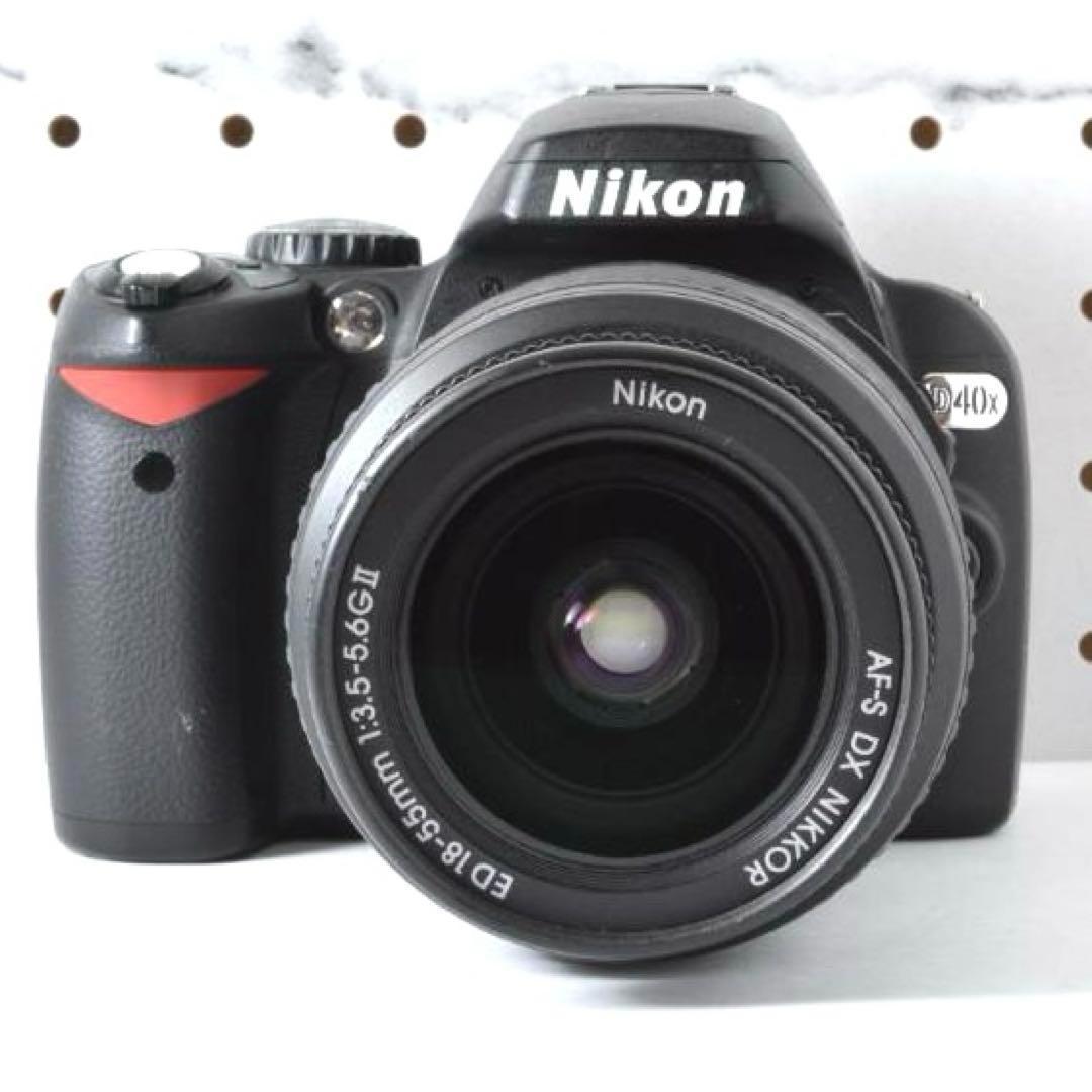スマホ転送⭐️Nikon D40X 初心者向け一眼レフカメラ S数2268枚！