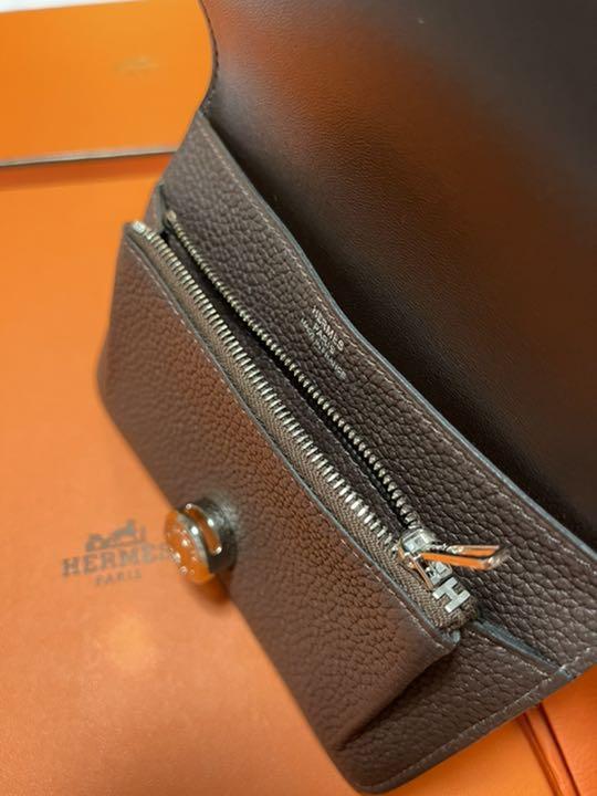 早い者勝ち ドゴン コンパクト 財布 COFcv-m97198454789 エルメス 美品 お得HOT