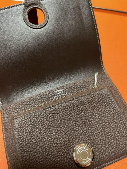 早い者勝ち ドゴン コンパクト 財布 COFcv-m97198454789 エルメス 美品 お得HOT