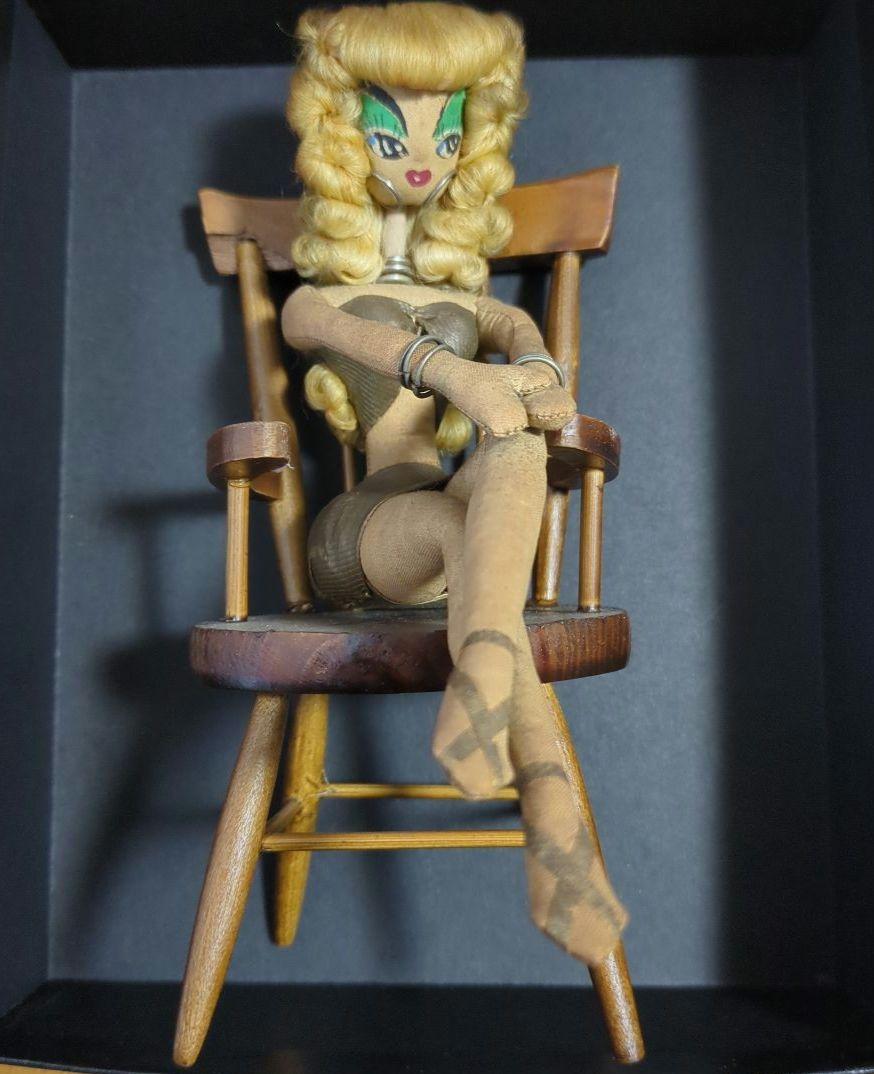 50’s 60’s vintage ショーガール ピンナップガール人形　本体のみ