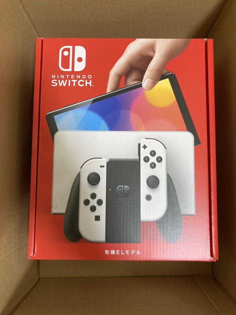 任天堂Switch本体有機EL JCホワイト 新品未開封未使用 by メルカリ 任天堂Switch本体有機EL JCホワイト 新品未開封未使用 by メルカリ