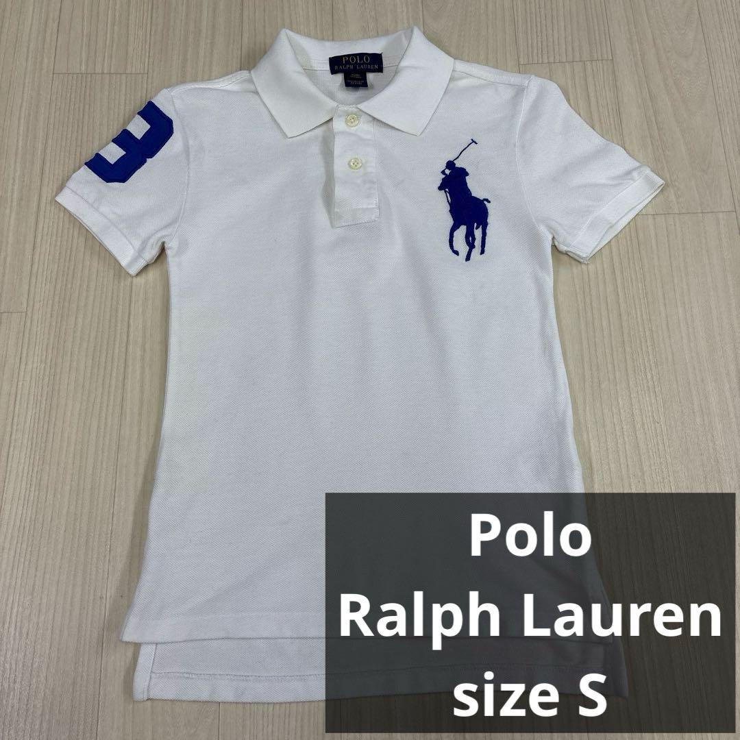POLO RALPH LAUREN ビックポニー　ポロシャツ　白 カジュアル THE CASUAL POLO RALPHLAUREN ラルフローレン BASIC