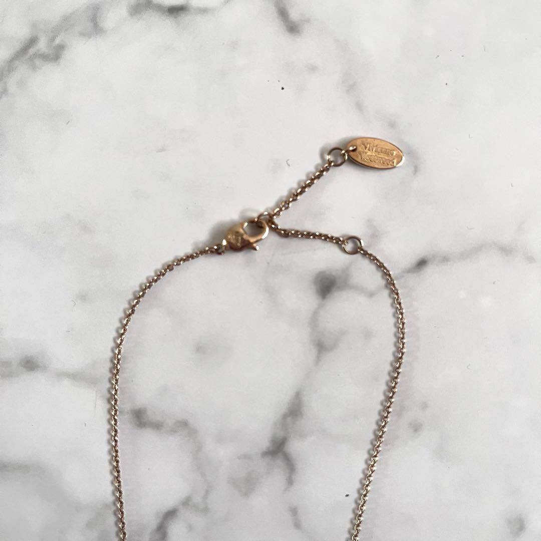 ほぼ未使用　Vivienne Westwood REINAオーブロゴネックレス