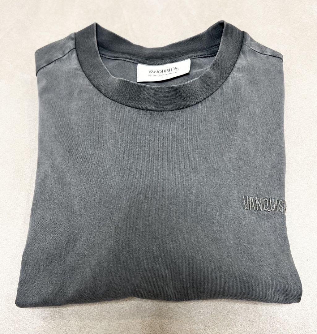 Vanquish Washed Oversized T Shirt Grey