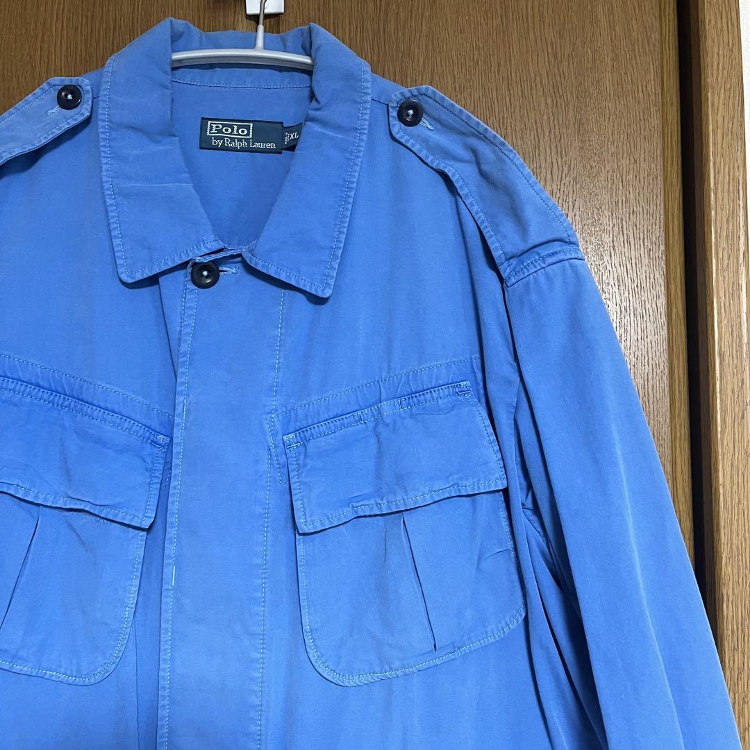90s polo by ralphlauren ジャングルファティーグジャケット 画像1