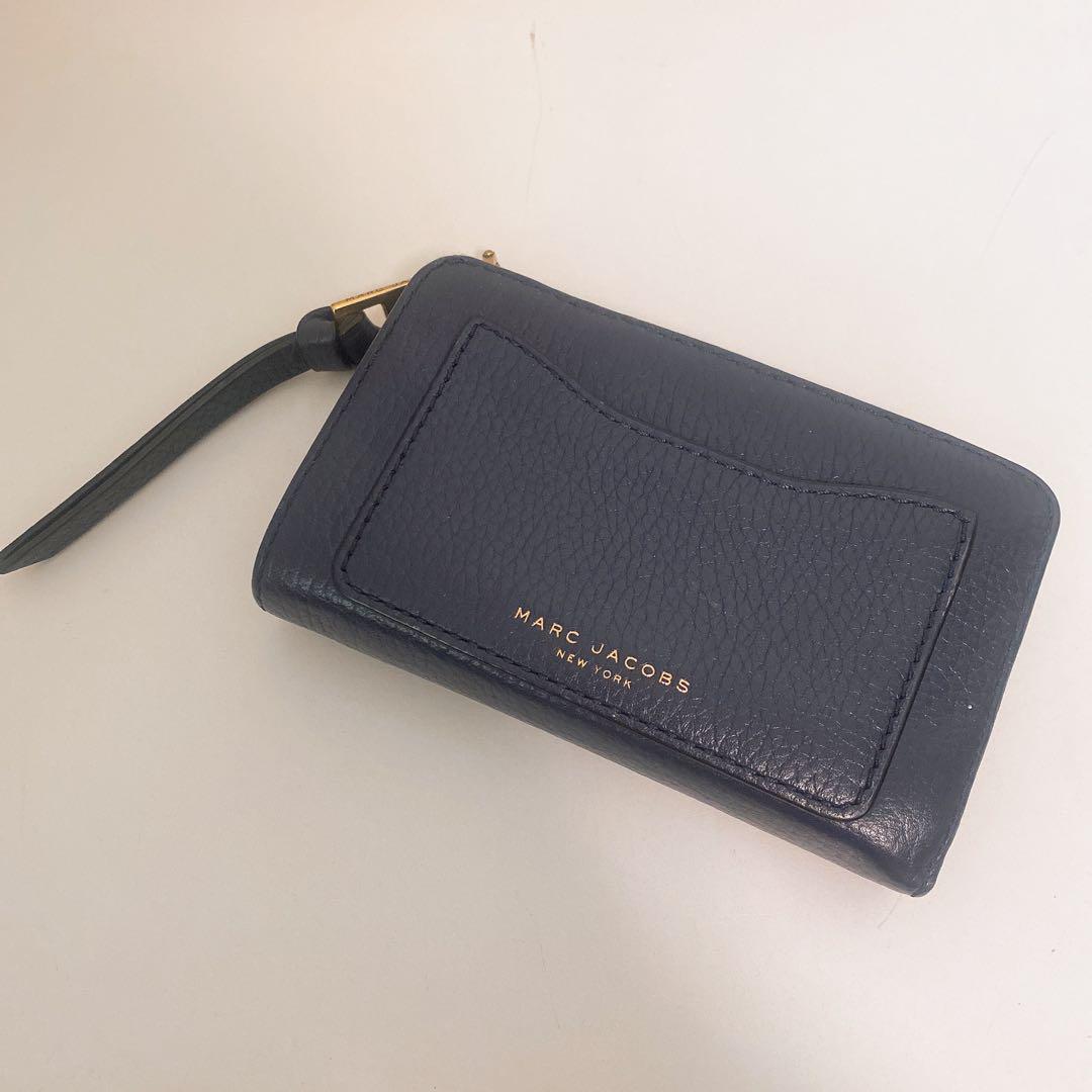 通販 ネイビー JACOBS MARC 二つ折り財布 メルカリ - 小物