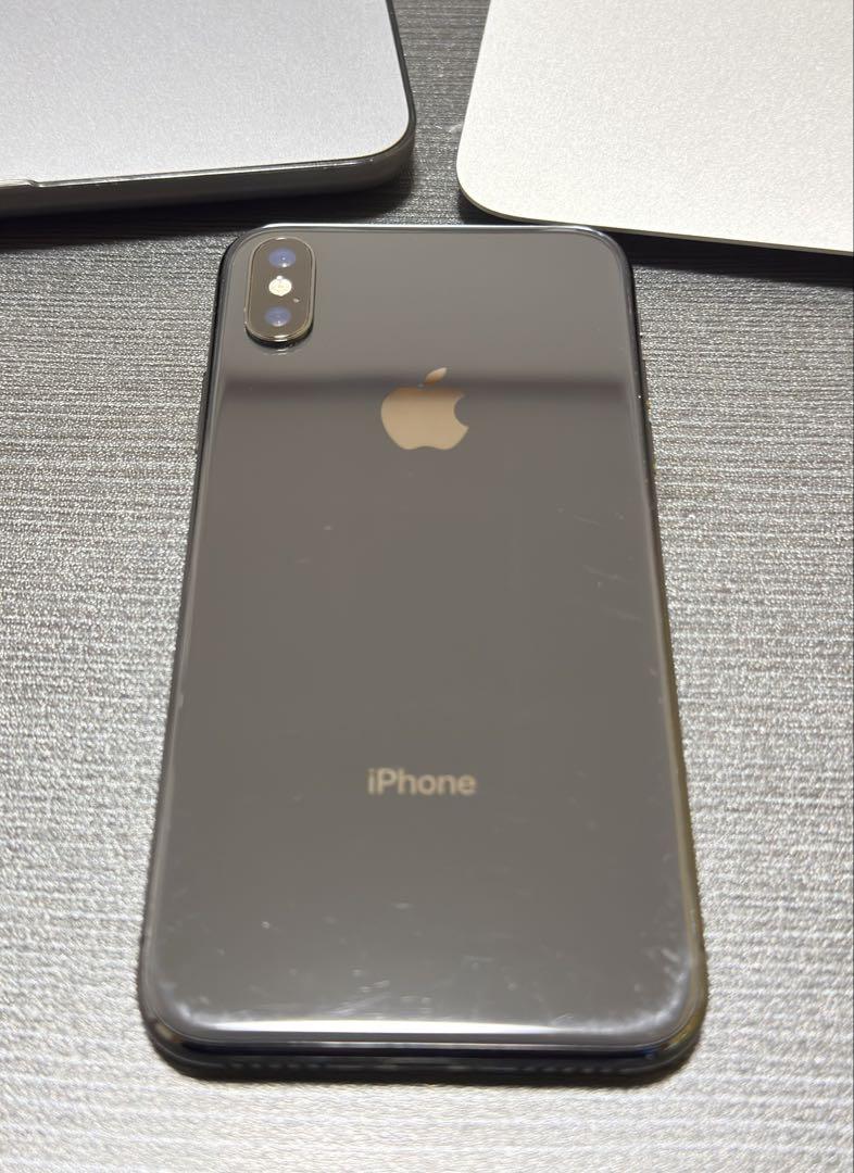 ジャンク】iPhone X SpaceGray 64GB SIMフリー スマートフォン本体