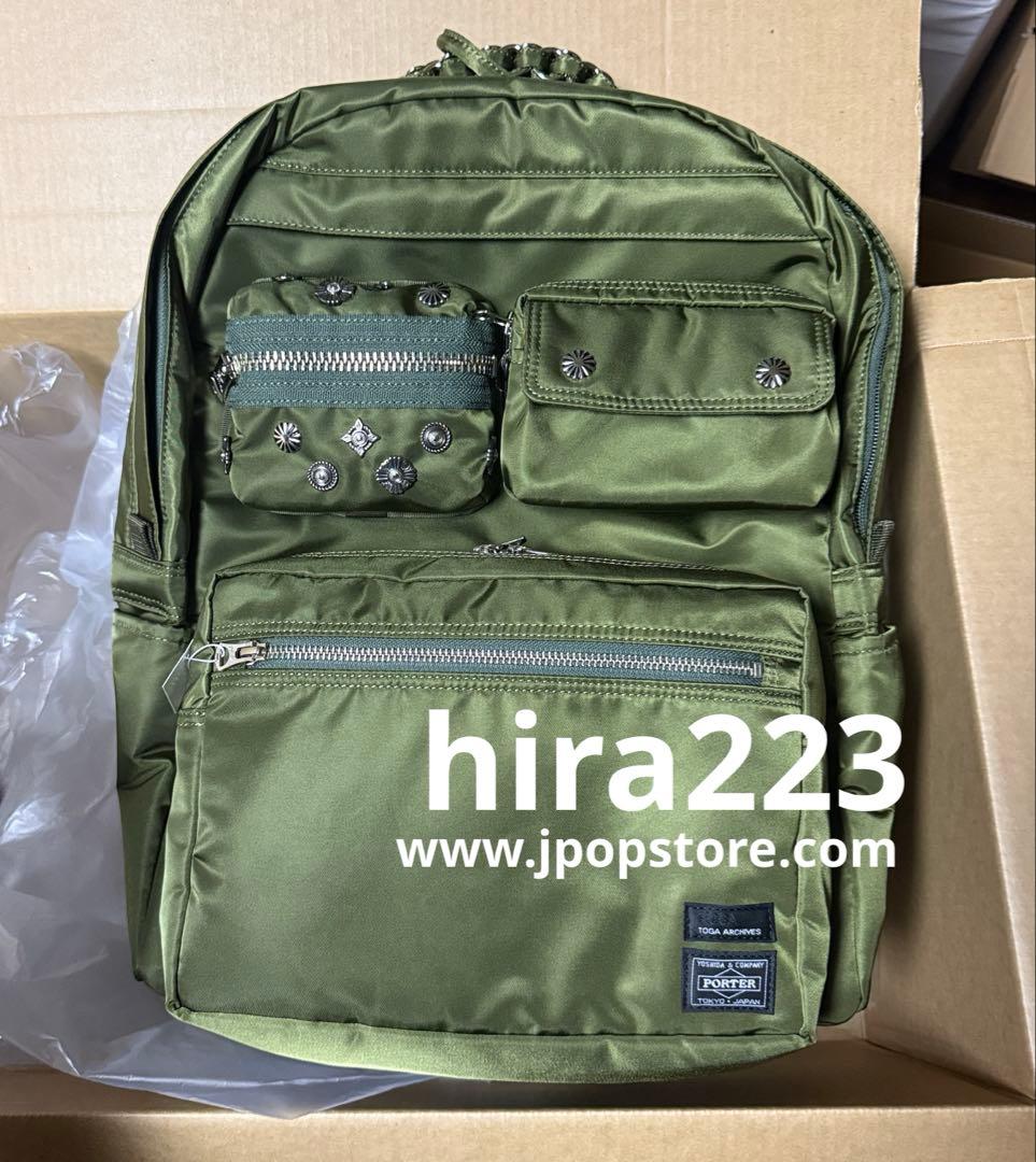 TOGA PORTER BACKPACK カーキ
