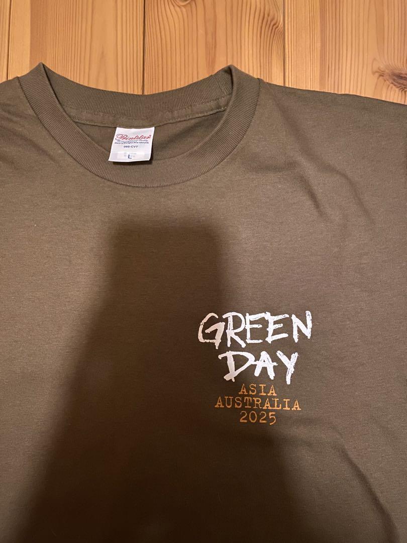 green day グリーンデイ　2025 japanツアーTシャツ　Lサイズ