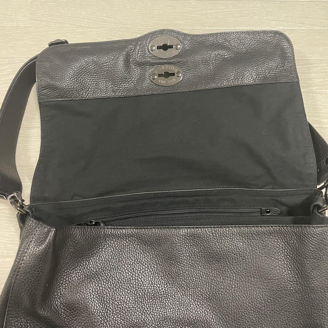 Zanellato Postina 2way ショルダーバッグ ブラック